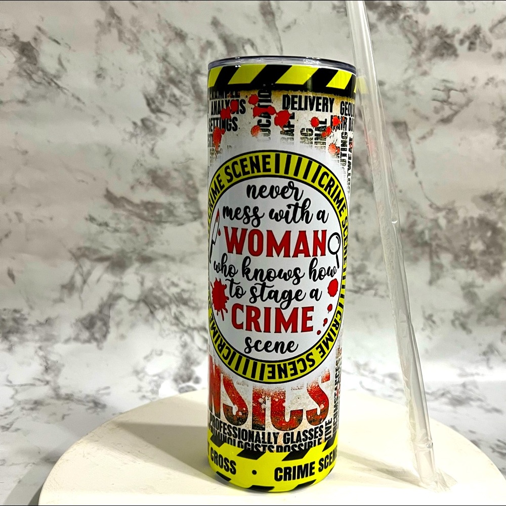True Crime (20oz. Skinny Tumbler)